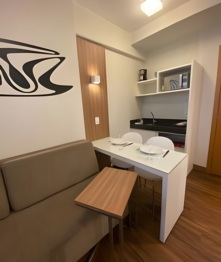 STUDIO EXCELENTE LOCALIZAÇÃO HOTEL S