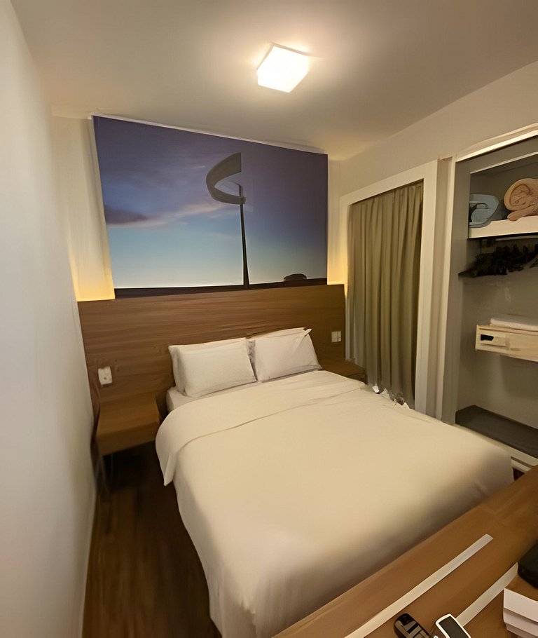 STUDIO EXCELENTE LOCALIZAÇÃO HOTEL S