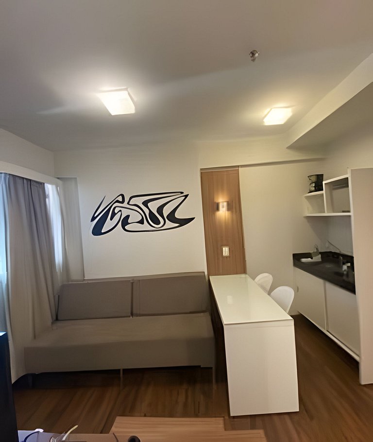 STUDIO EXCELENTE LOCALIZAÇÃO HOTEL S