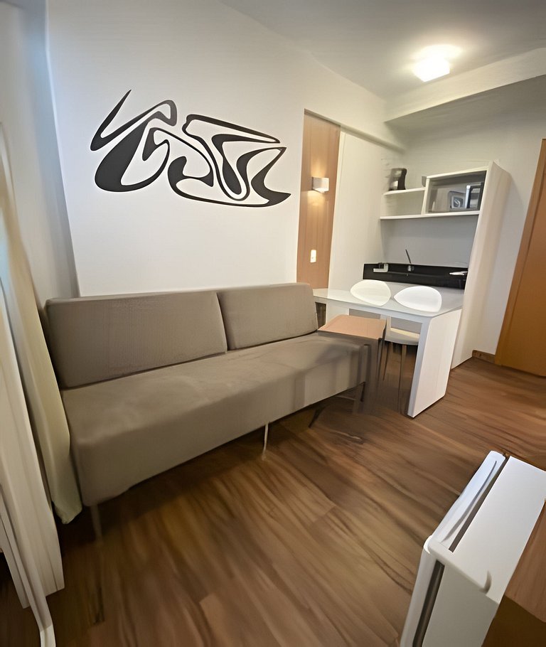 STUDIO EXCELENTE LOCALIZAÇÃO HOTEL S