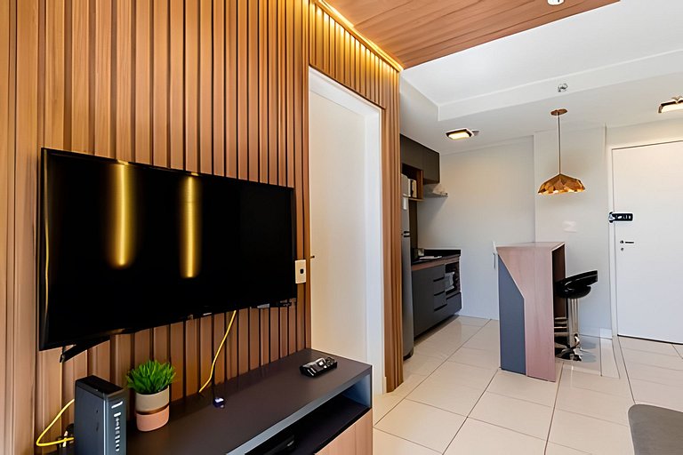 Elegante 1 quarto no melhor bairro de Brasília