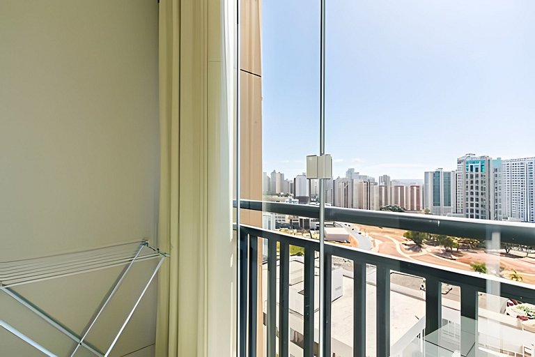 Elegante 1 quarto no melhor bairro de Brasília
