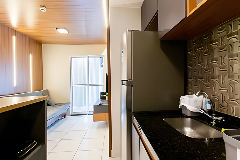 Elegante 1 quarto no melhor bairro de Brasília