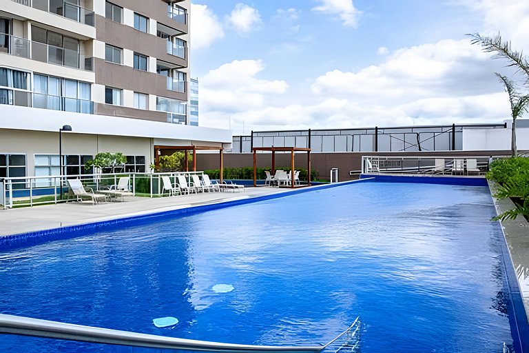 Conforto DF Plaza| Piscina, Garagem e Self Checkin