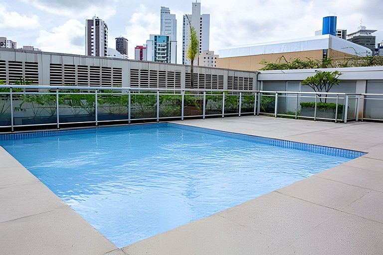 Conforto DF Plaza| Piscina, Garagem e Self Checkin