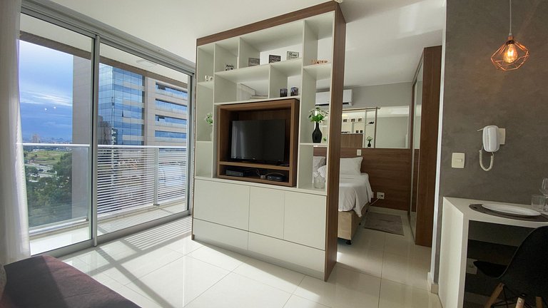 APARTAMENTO LINDA VISTA E LOCALIZAÇÃO TOP DF PLAZA