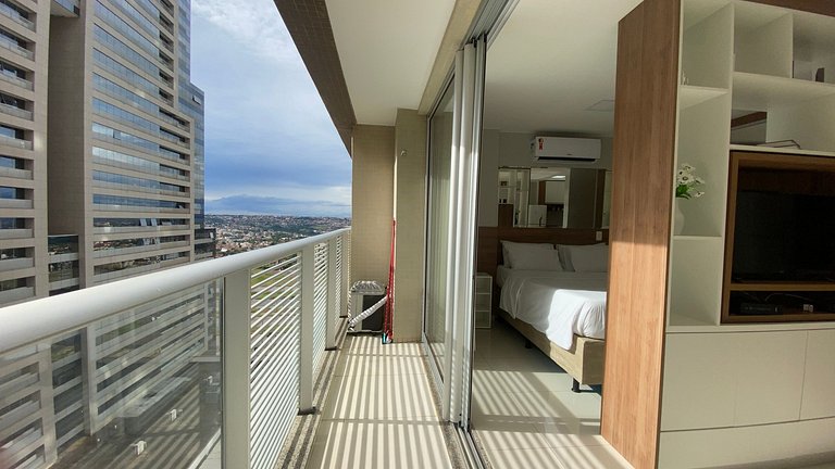 APARTAMENTO LINDA VISTA E LOCALIZAÇÃO TOP DF PLAZA