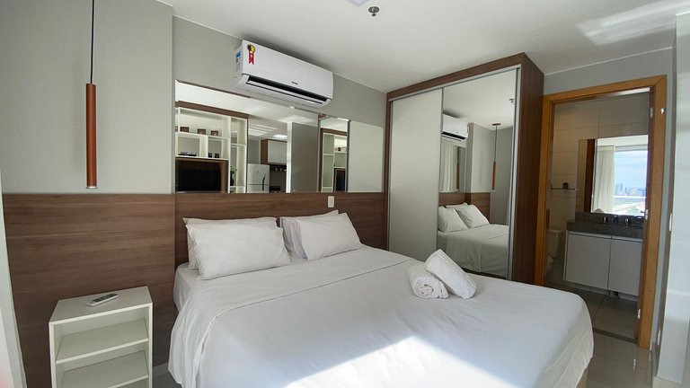 APARTAMENTO LINDA VISTA E LOCALIZAÇÃO TOP DF PLAZA