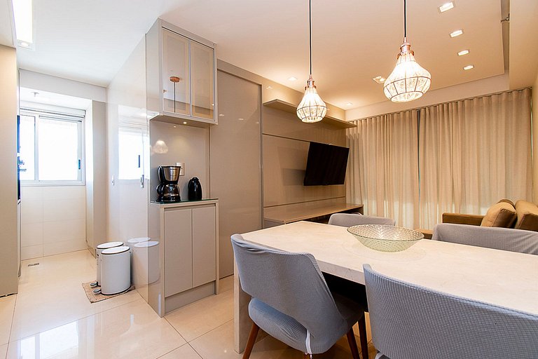 Apartamento andar alto e luxuoso