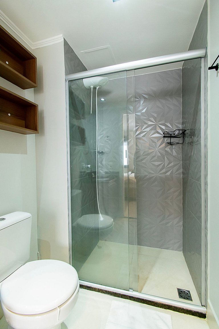 Elegante 1 quarto no melhor bairro de Brasília