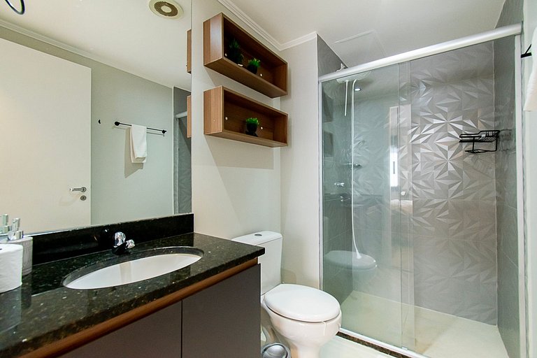 Elegante 1 quarto no melhor bairro de Brasília