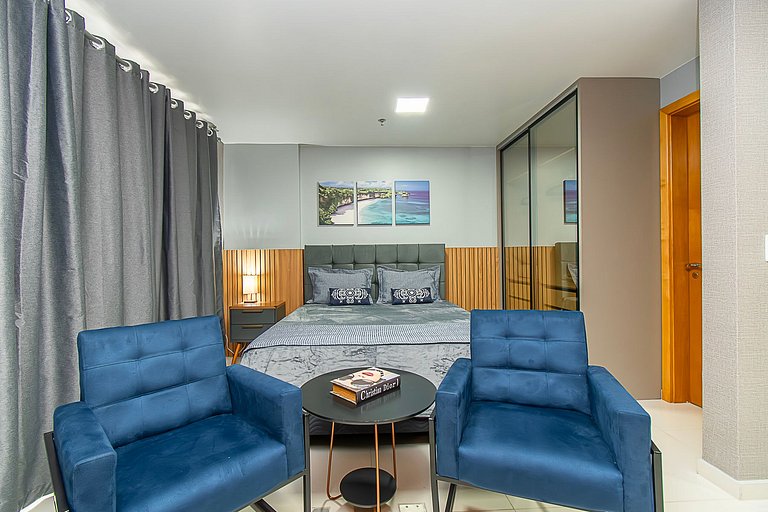 Charmoso apartamento no DF Plaza Shopping