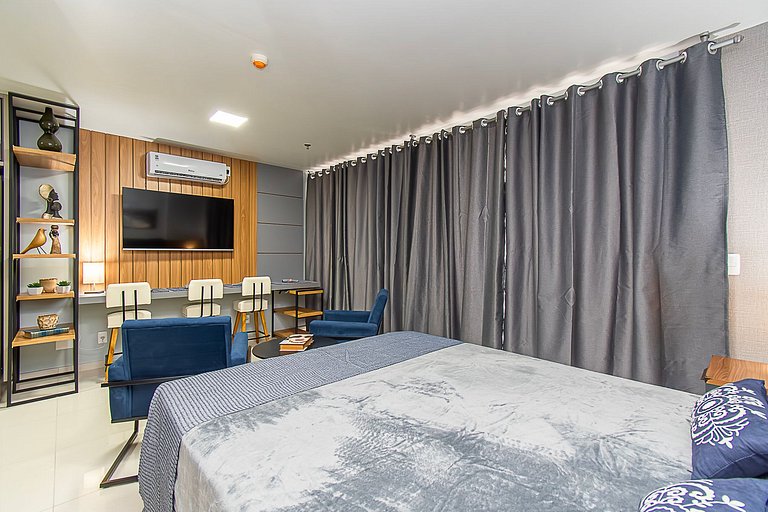 Charmoso apartamento no DF Plaza Shopping