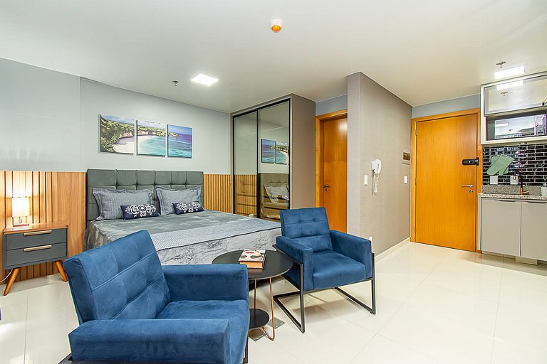 Charmoso apartamento no DF Plaza Shopping