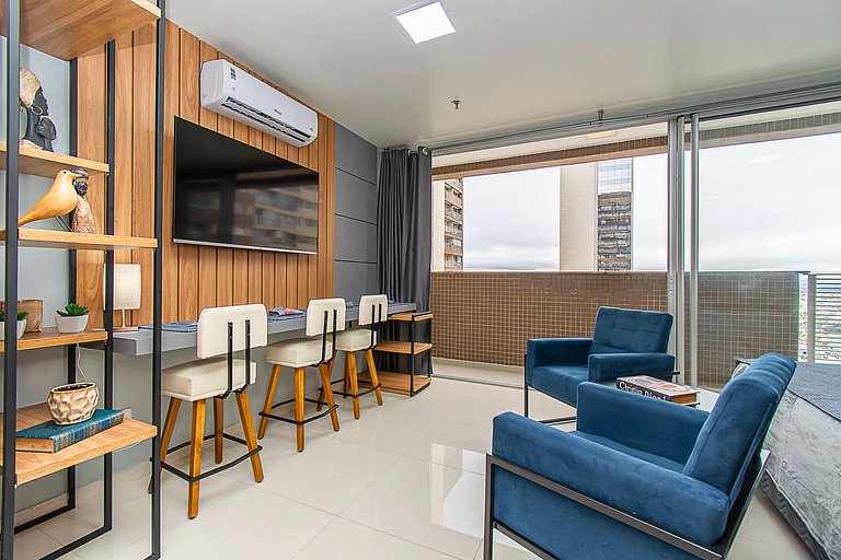 Charmoso apartamento no DF Plaza Shopping