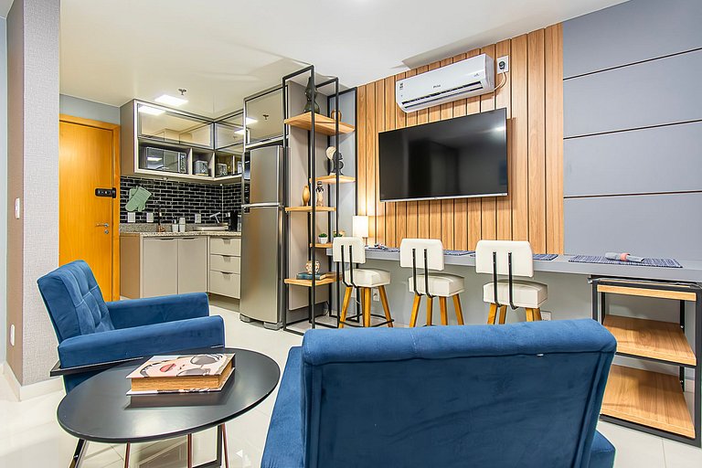 Charmoso apartamento no DF Plaza Shopping