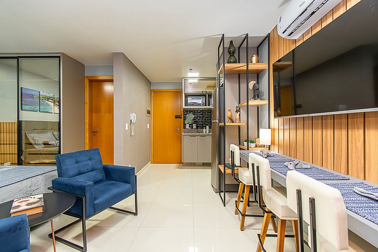 Charmoso apartamento no DF Plaza Shopping