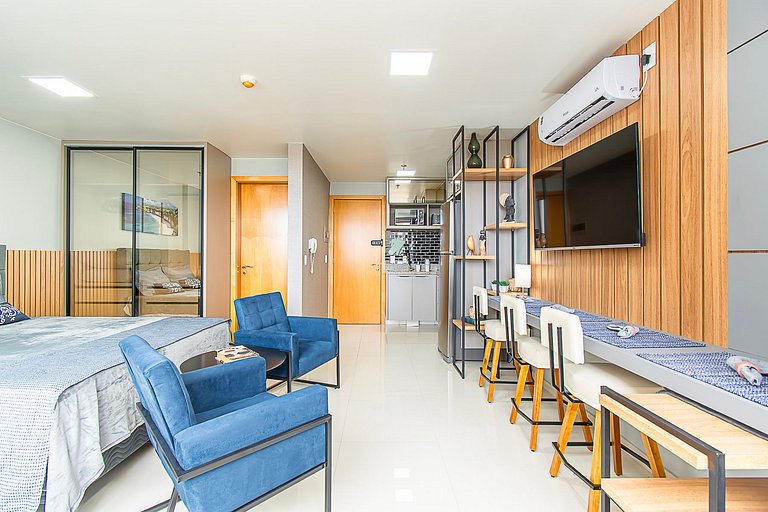 Charmoso apartamento no DF Plaza Shopping