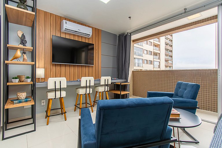 Charmoso apartamento no DF Plaza Shopping