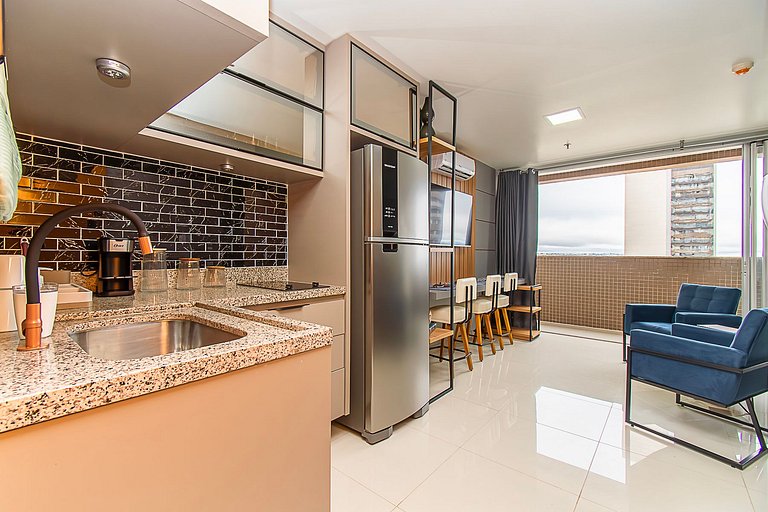 Charmoso apartamento no DF Plaza Shopping