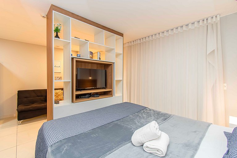 APARTAMENTO LINDA VISTA E LOCALIZAÇÃO TOP DF PLAZA