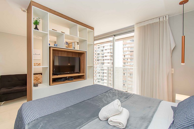 APARTAMENTO LINDA VISTA E LOCALIZAÇÃO TOP DF PLAZA