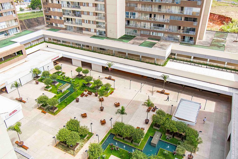 APARTAMENTO LINDA VISTA E LOCALIZAÇÃO TOP DF PLAZA