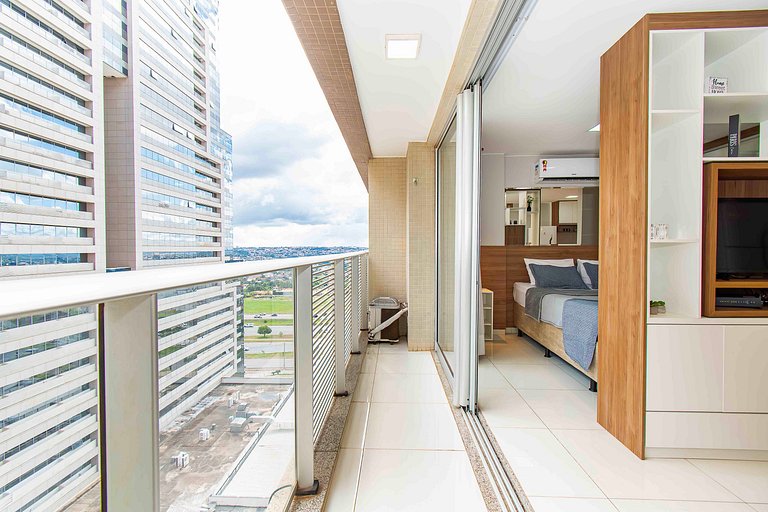 APARTAMENTO LINDA VISTA E LOCALIZAÇÃO TOP DF PLAZA