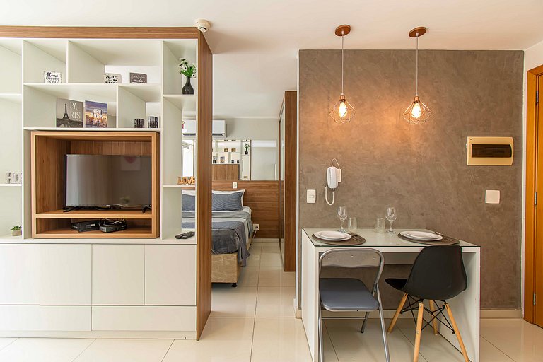 APARTAMENTO LINDA VISTA E LOCALIZAÇÃO TOP DF PLAZA