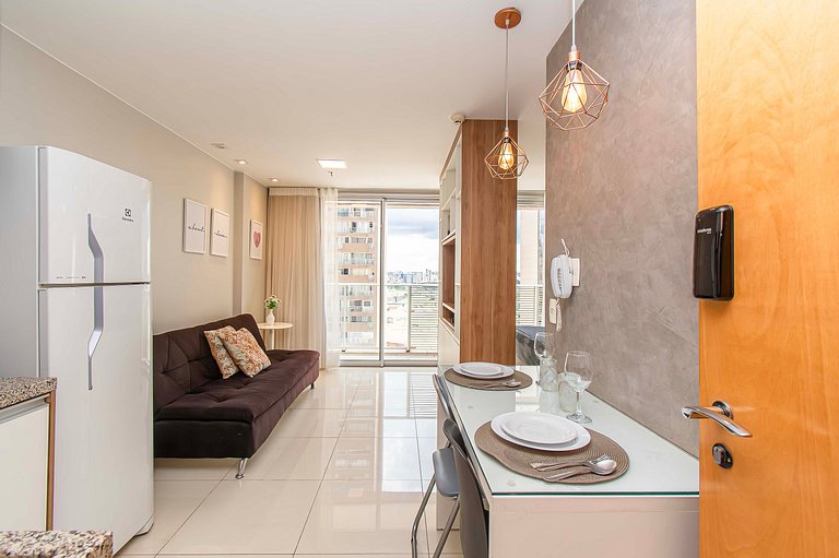 APARTAMENTO LINDA VISTA E LOCALIZAÇÃO TOP DF PLAZA