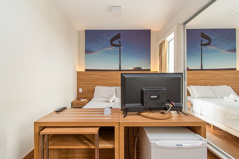 STUDIO EXCELENTE LOCALIZAÇÃO HOTEL S