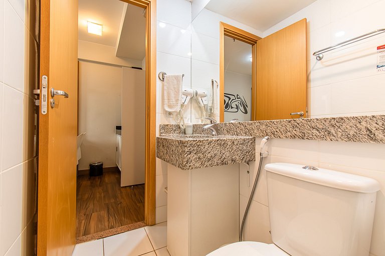 STUDIO EXCELENTE LOCALIZAÇÃO HOTEL S