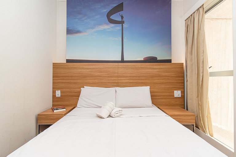 STUDIO EXCELENTE LOCALIZAÇÃO HOTEL S