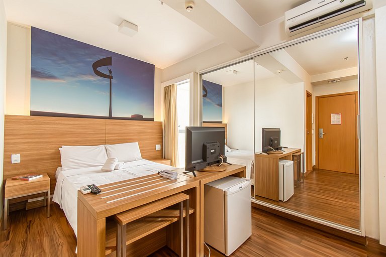 STUDIO EXCELENTE LOCALIZAÇÃO HOTEL S