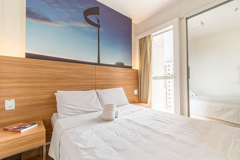 STUDIO EXCELENTE LOCALIZAÇÃO HOTEL S