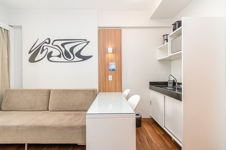 STUDIO EXCELENTE LOCALIZAÇÃO HOTEL S