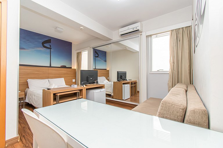 STUDIO EXCELENTE LOCALIZAÇÃO HOTEL S