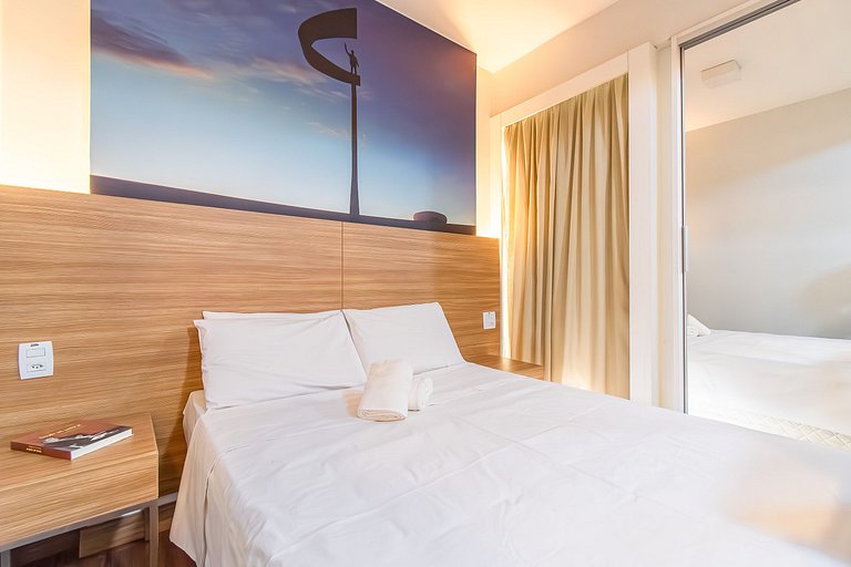 STUDIO EXCELENTE LOCALIZAÇÃO HOTEL S