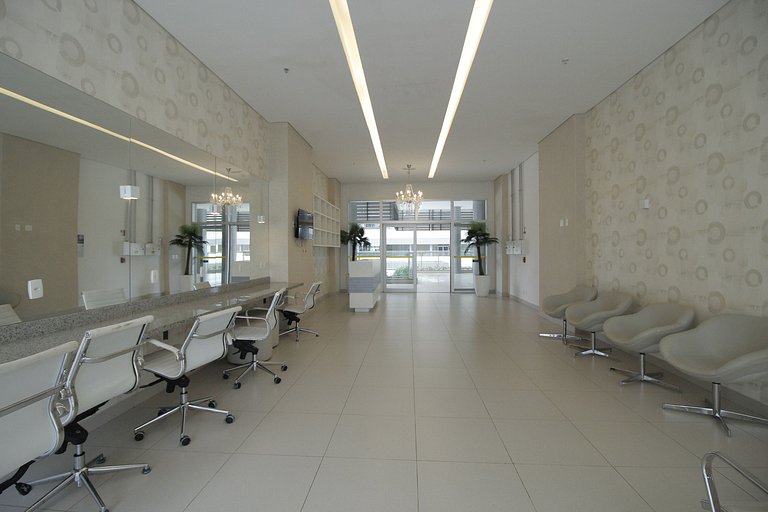 DF PLAZA - Novo decorado completo e linda vista!