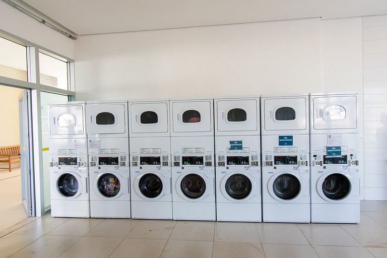 DF PLAZA - Novo decorado completo e linda vista!