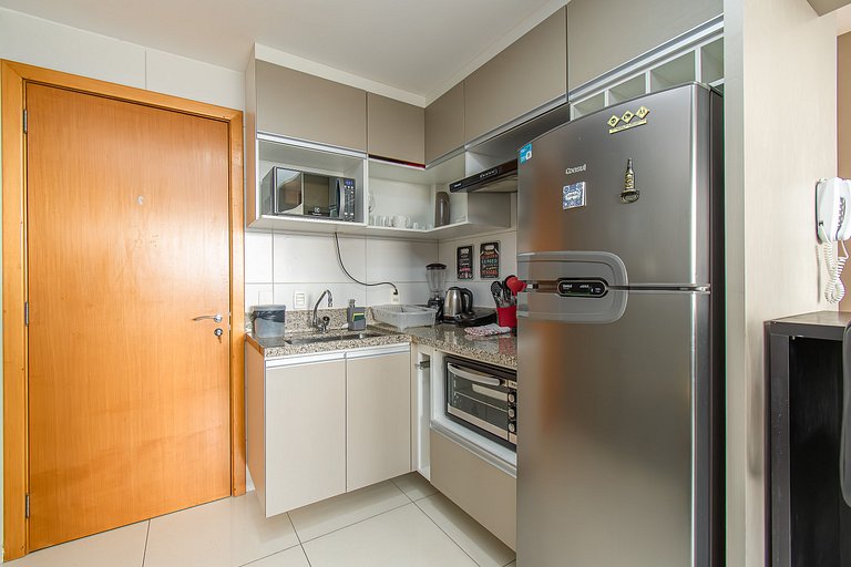 DF PLAZA - Novo decorado completo e linda vista!