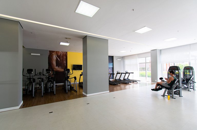 DF PLAZA - Novo decorado completo e linda vista!